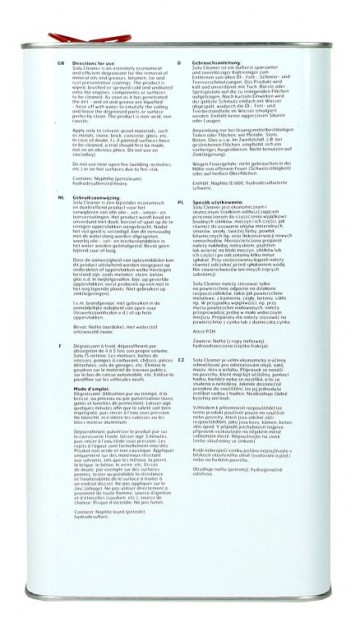 2 90650001001 dreumex solu cleaner 5l back