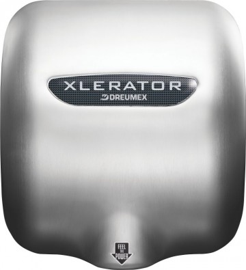 2 99999101024 xlerator handdroger brushed stainless steel cover